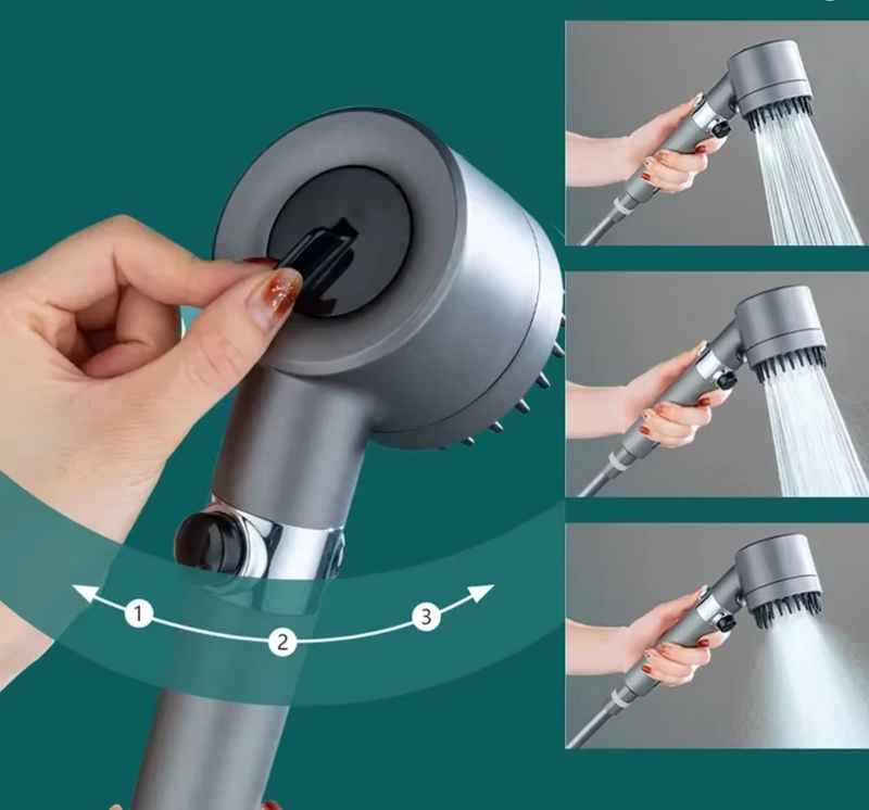 Adjustable Pressure Shower – HydroFlow Pro™