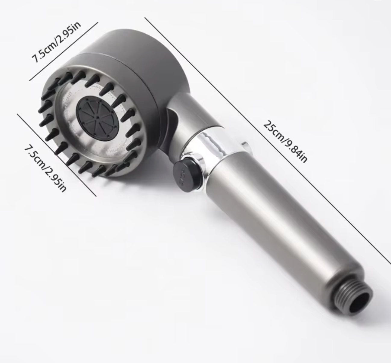 Cap de duș HydroFlow Pro – jet de apă sub presiune