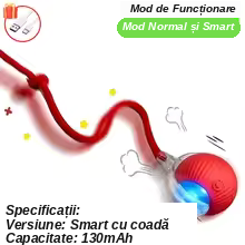 VELORA PlayBall – minge cu senzor de mișcare și LED